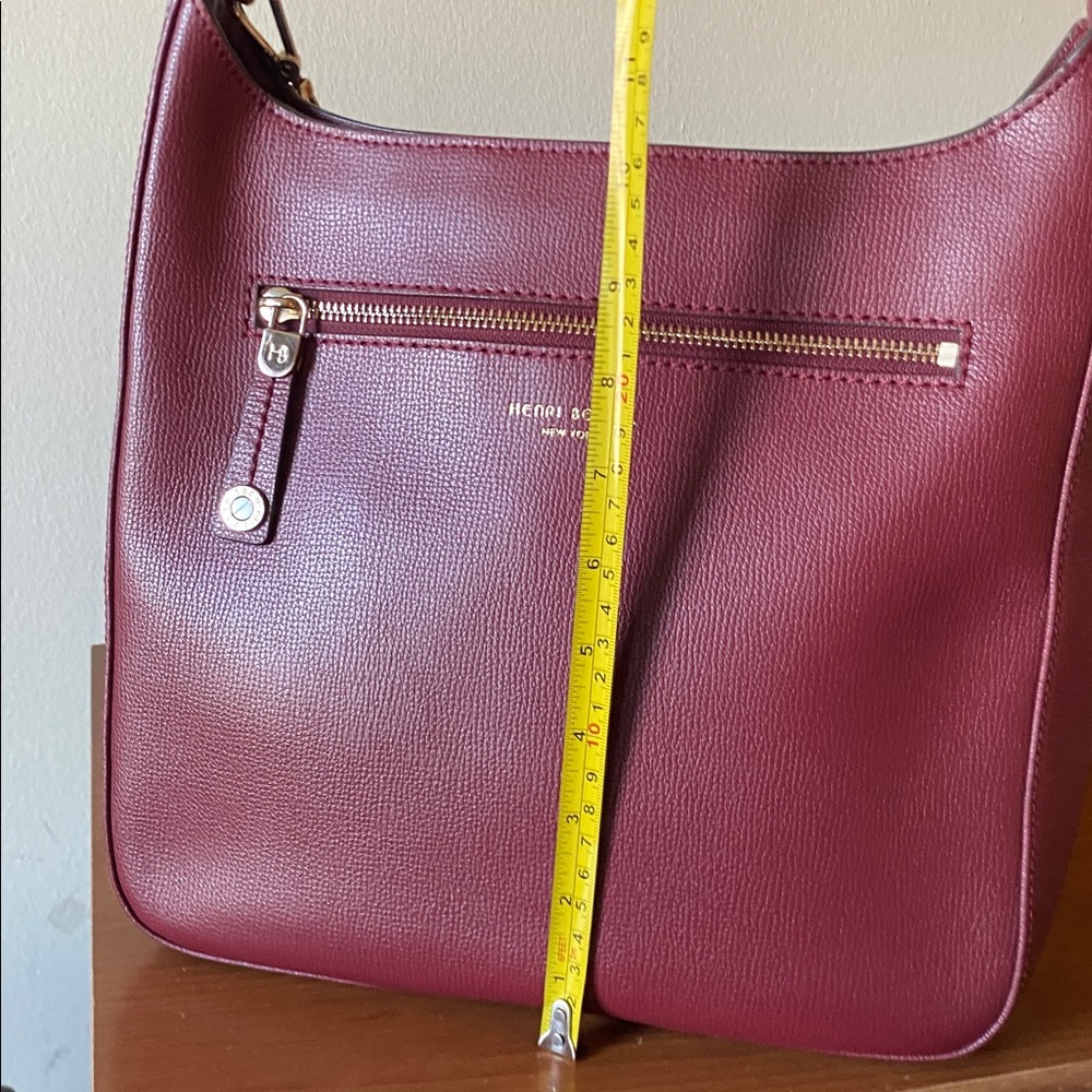 Henri Bendel Leather Shoulder Bag Crossbody - Picture 11 of 16